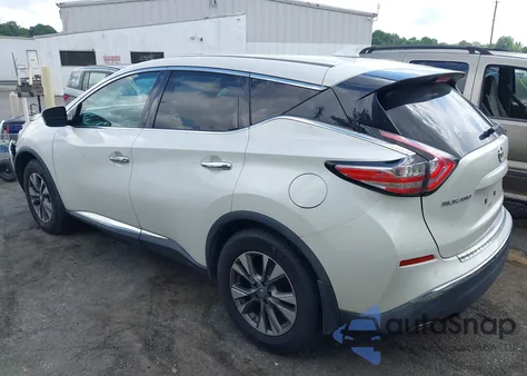 2017 Nissan Murano S z USA, uszkodzony, nr VIN 5N1AZ2MH5HN162299